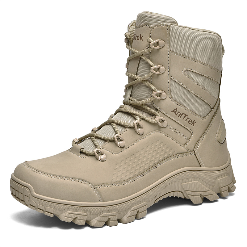 Men'S Shoes No Laces - Botas tácticas para hombre, zapatos militares