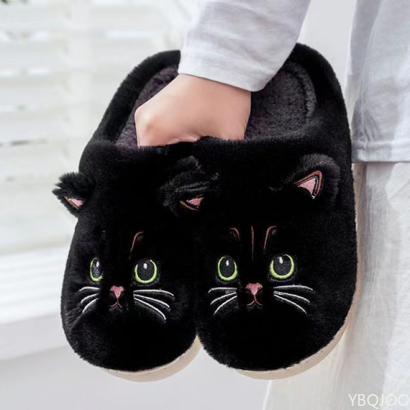 Men'S Shoes To Women'S Size - Nuevas Pantuflas de Algodón para Otoño