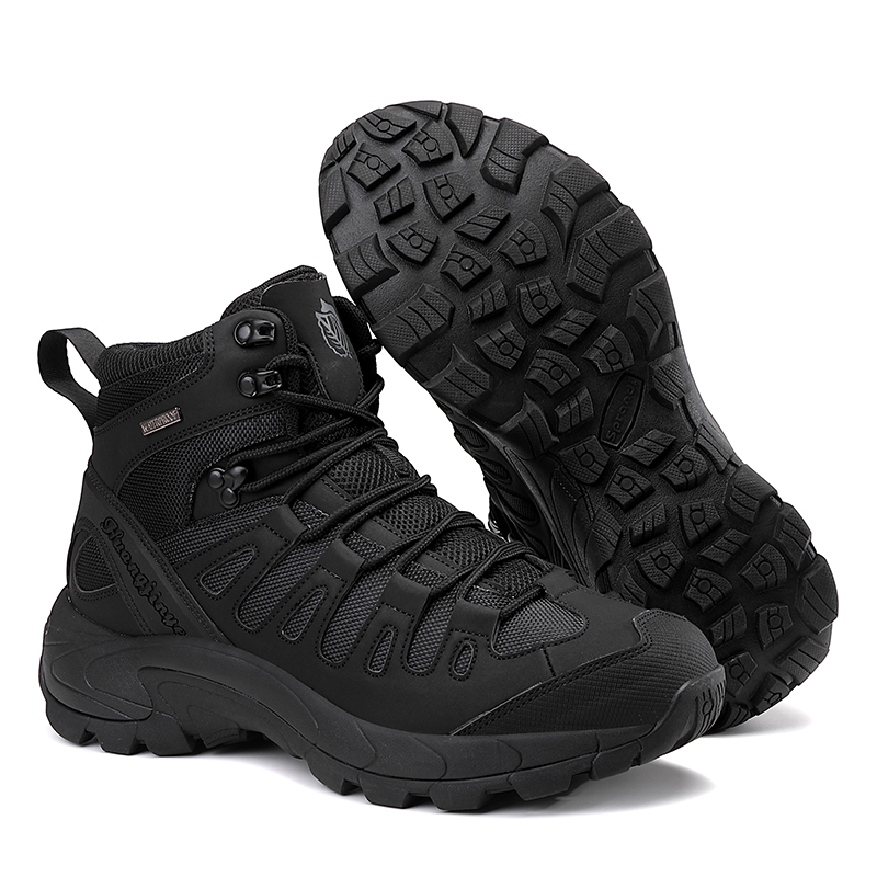 Men'S Shoes No Laces - Zapatos militares para hombre, botas tácticas