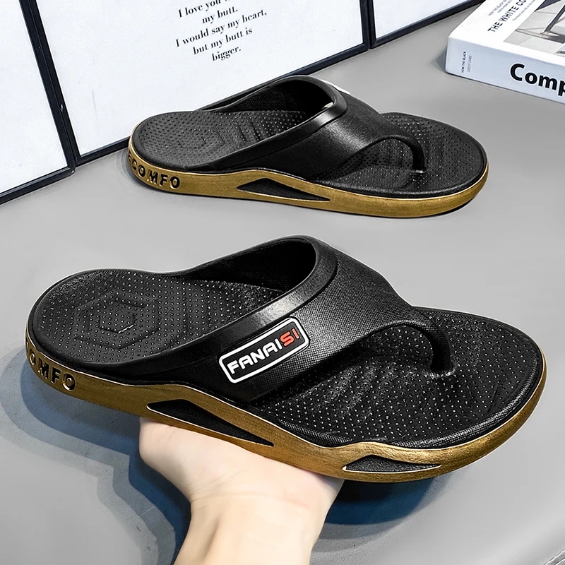 Flip Flop Beach Men - Chanclas duraderas para hombre, sandalias de