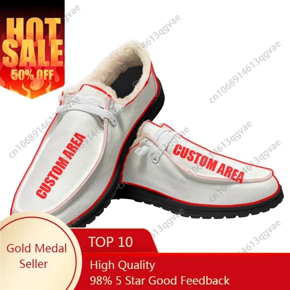 Men'S Shoes No Laces - Zapatos planos de terciopelo personalizados para