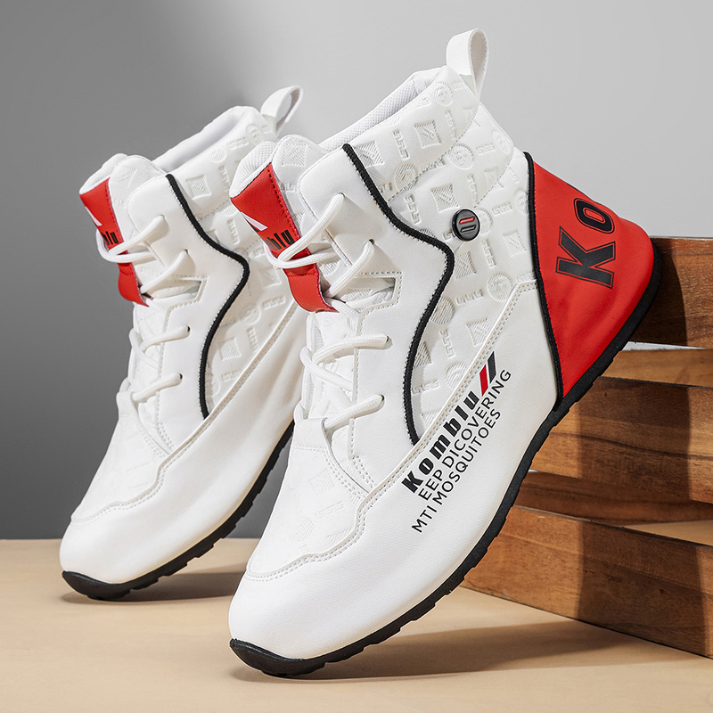 Men'S Shoes No Laces - Botas de Hombre de Caña Alta,