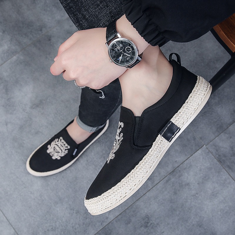 Zapatos transpirables negros p - Men Shoes Loafers reseña y precio