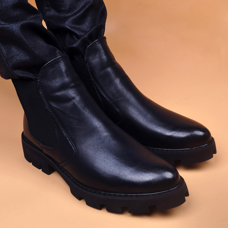 Botas informales de cuero genu - Men Shoes Office reseña y precio