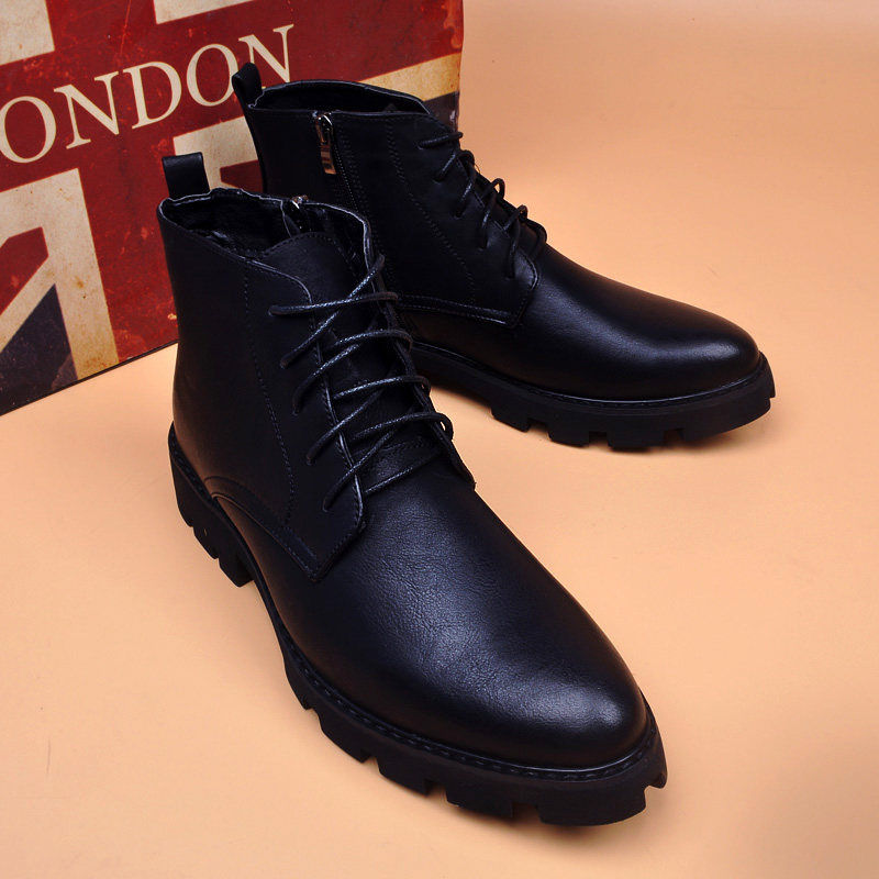 Botas informales de cuero genu - Men Shoes Office reseña y precio