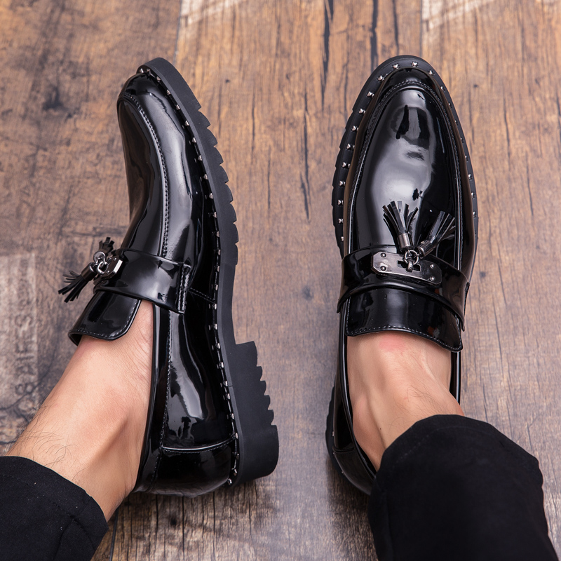 Mocasines de tacón bajo de col - Men Shoes H&M reseña y precio
