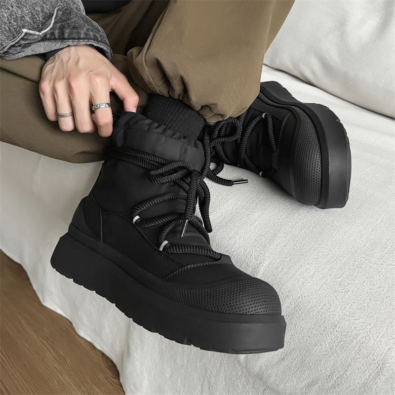 Nuevas botas de nieve de diseñ - Men Shoes Office reseña y precio