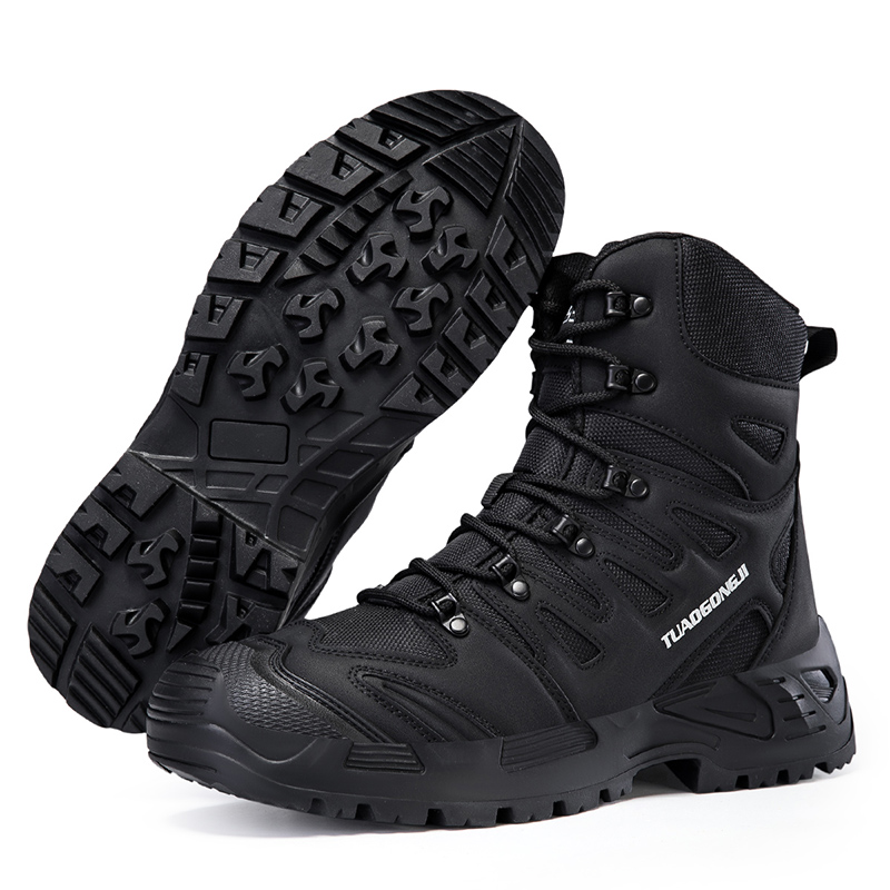 Botas tácticas de senderismo a - Men'S Shoes No Laces reseña y precio