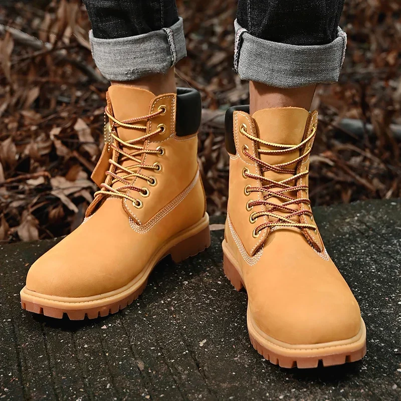 Botas altas para hombre, zapat - Men'S Shoes No Laces reseña y precio